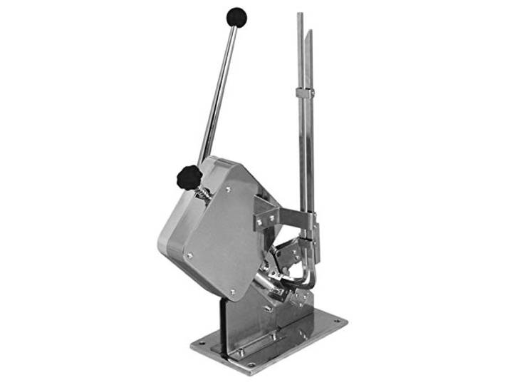 Kukoo Machine à Clipper les Saucisses en Inox Manuelle - Bouchers\, Boucherie\, Service Traiteur\, Banquet\, Cuisine HORECA Café Restaurant [ 2000 Clips U en Aluminium INCLUS]