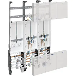Hager ZL32U2N Komplettfeld, universZ, 1050mm, 2Zählerplätze/SG, 3-feld, Ausführung Bayern