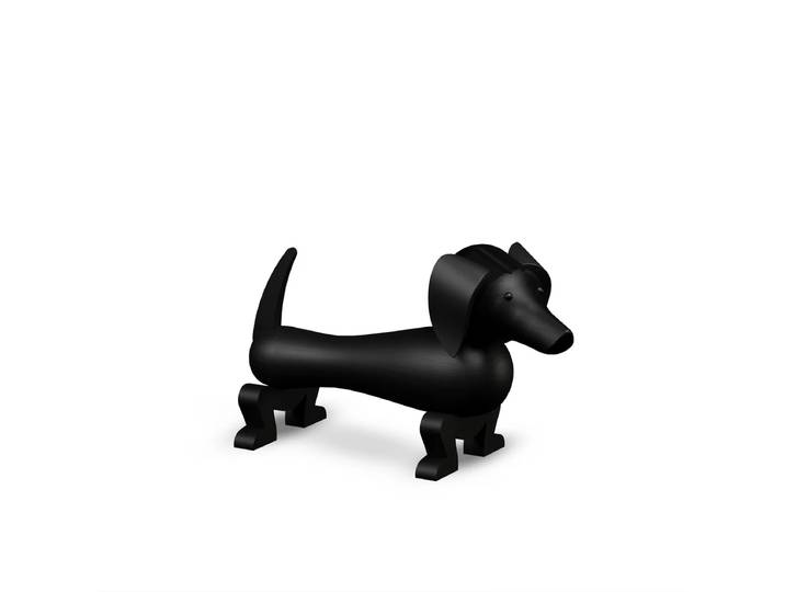 Kay Bojesen - Holz-Hund, klein, Eiche dunkel gebeizt