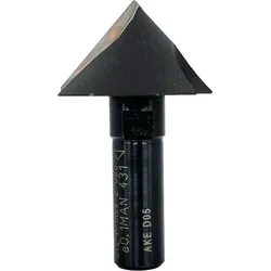 JSO 90° V-Nut- Fasefräser 40x20/61,5mm Z1 HW Schaft 8mm - 24263-5-40045-R