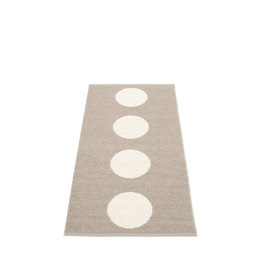 pappelina Vera Outdoor-Teppich - schlammfarben / vanille (70 x 150cm) 70 x 150cm VE6B715
