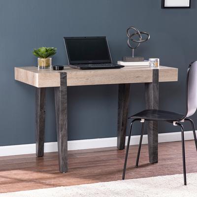 SEI Furniture Atwater Transitional Natural Wood Desk