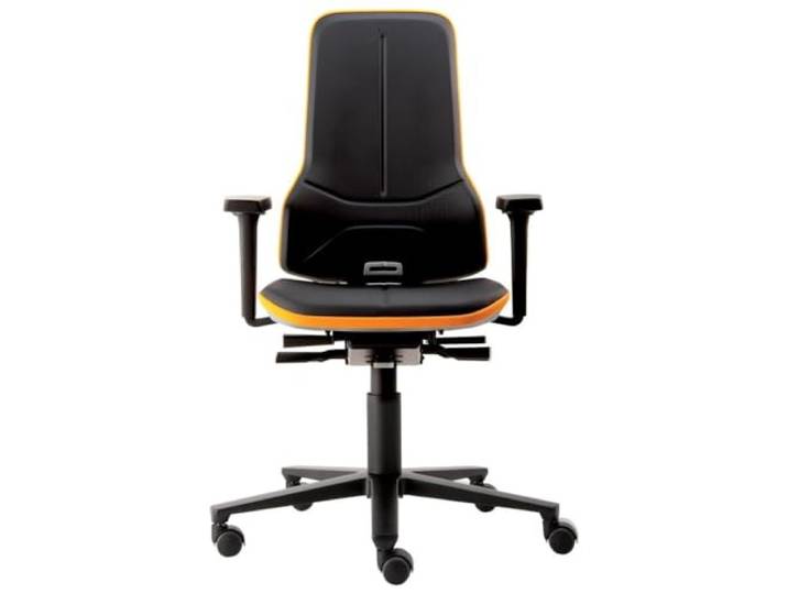 Neon Basis Grau Stuhl mit Rollen