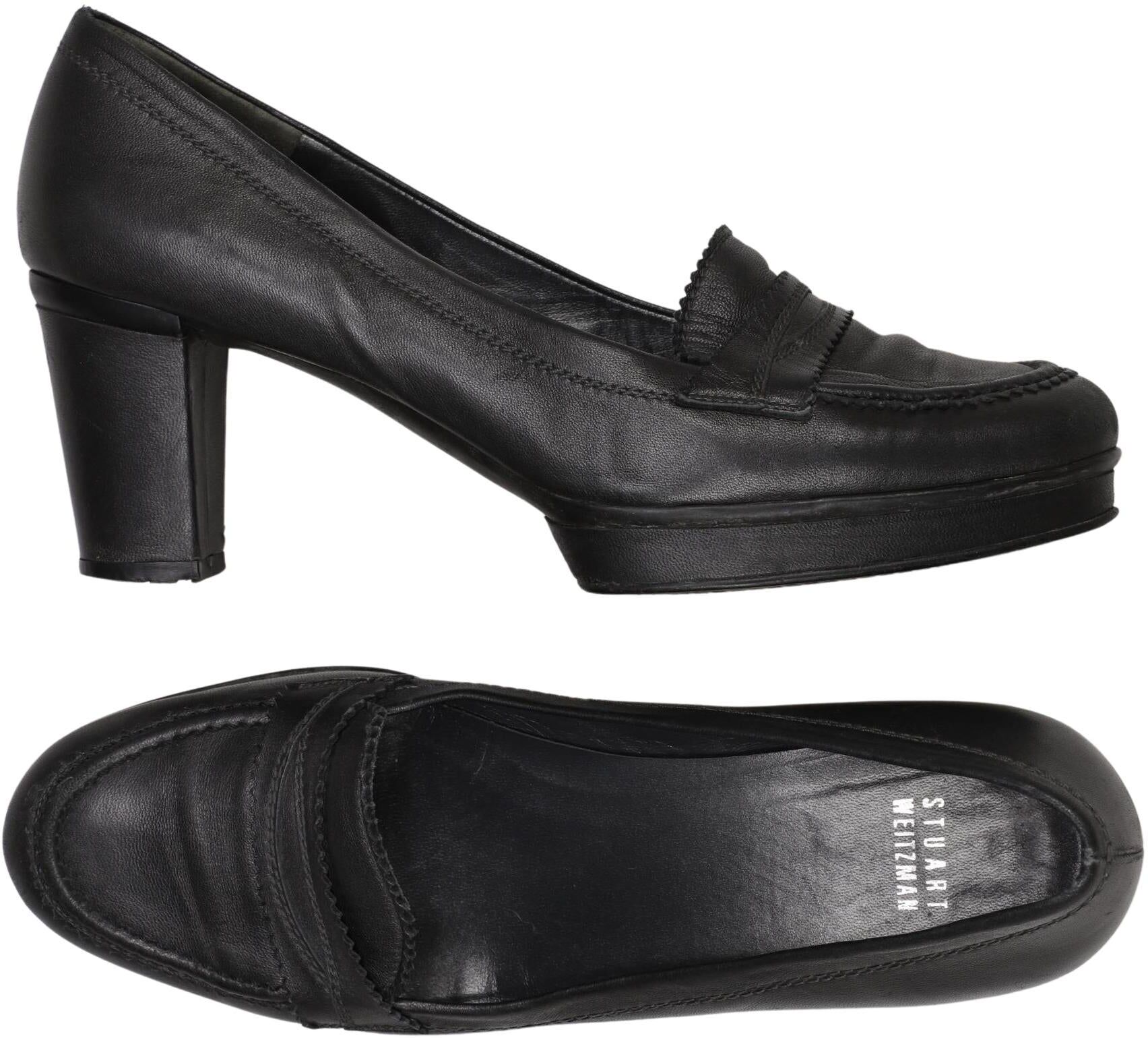 Stuart Weitzman Damen Pumps, Schwarz, Gr. EU 39.5, kein / Etikett - Second Hand