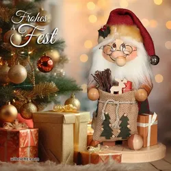 Christian Ulbricht Serviette Weihnachtsmann 20 Stück