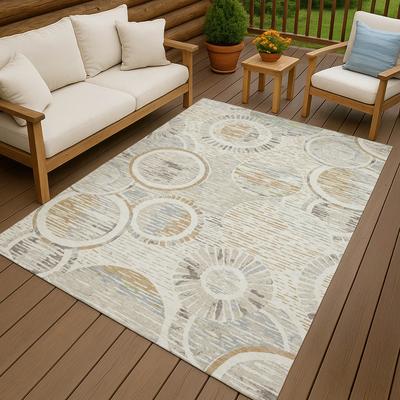 Addison Rugs Machine Washable Indoor/ Outdoor Modern Grover Chantille Rug