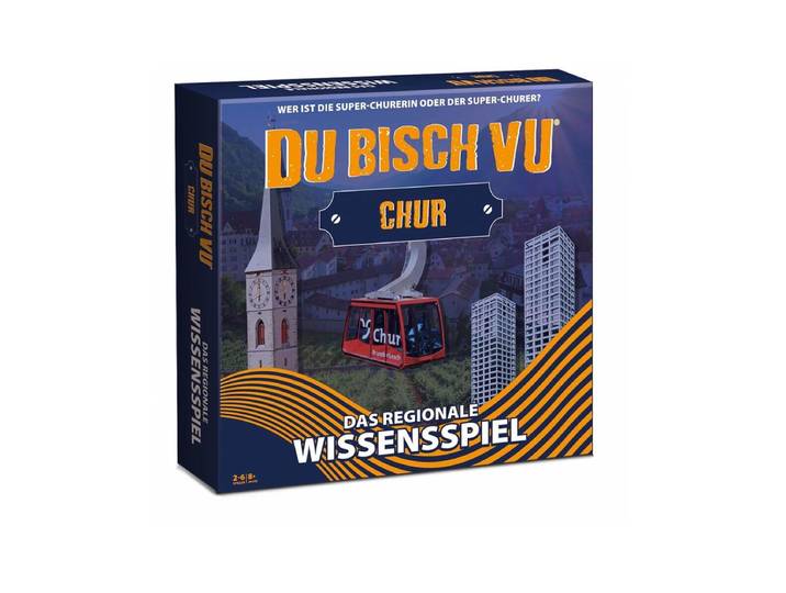You are from® Wissensspiel DU BISCH VU - Chur