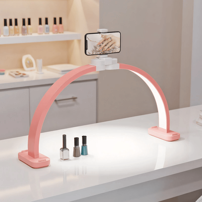 All Categories Goods Nail Desk Lamp With Phone Stand, Bright Nail Desk Light For Professionals, Pink Nail Desk Lamp With Phone Stand, Bright Nail Desk Light For Professionals, Pink