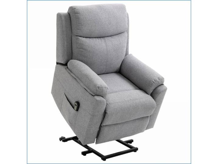 Fauteuil inclinable électrique à assistance de levée - Relaxation télécommande - Gris