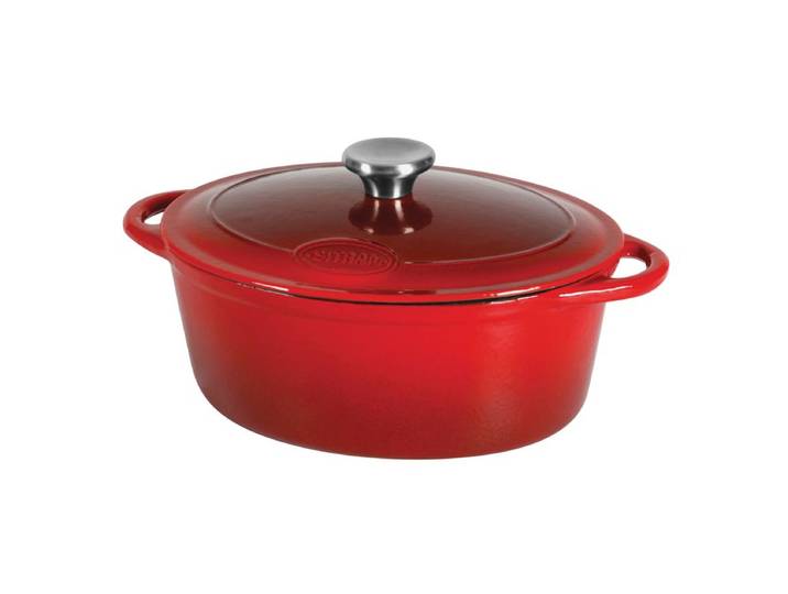 Cocotte en fonte 6,5L Rouge
