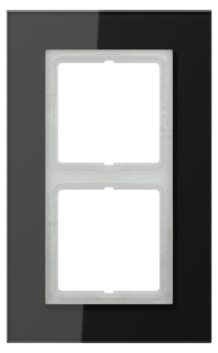 Jung JG Rahmen dubbele frame LSP982GLSW zwart
