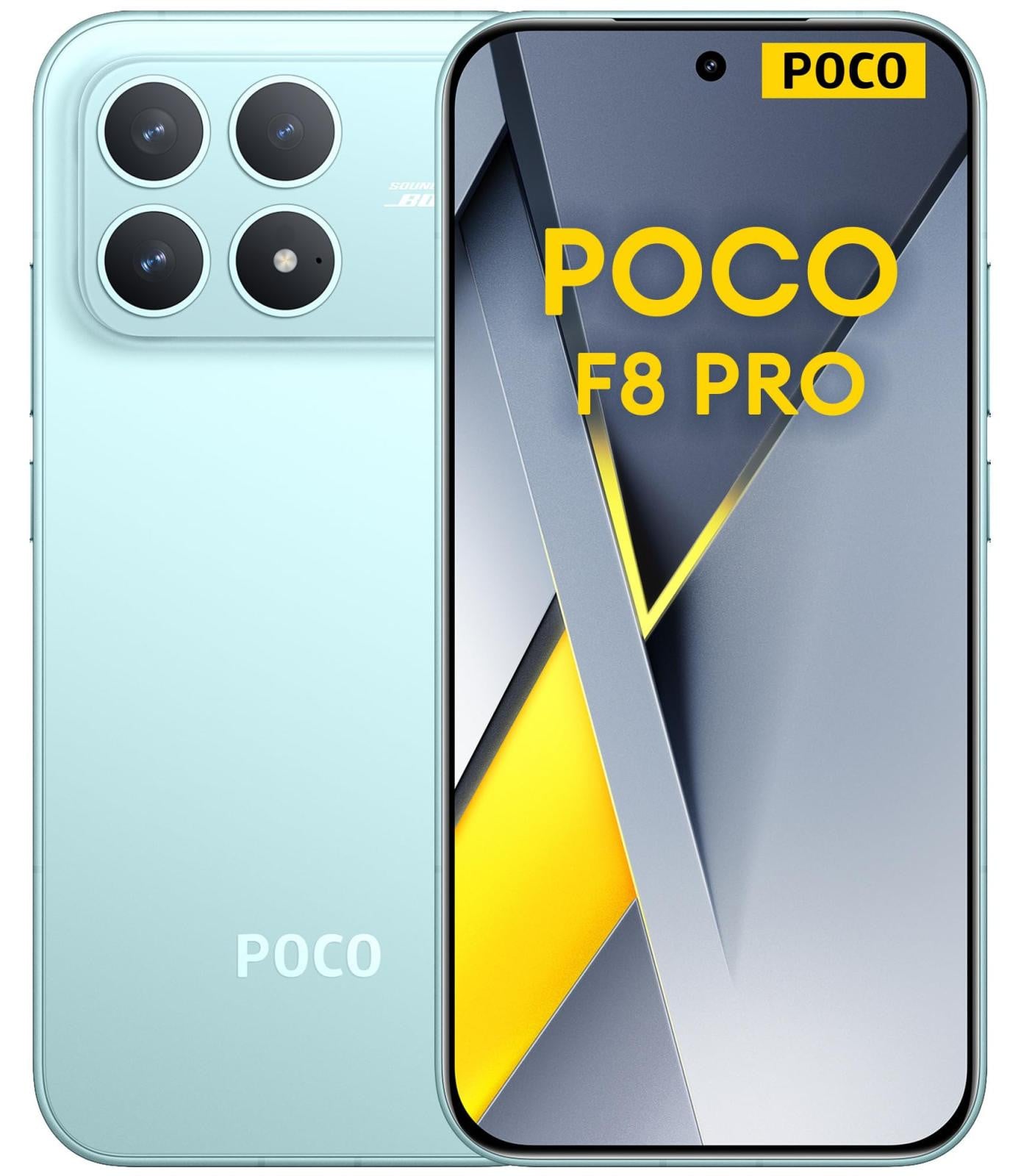 Xiaomi POCO F8 Pro Smartphone, 16,7 cm (6,59 inch), 12 GB, 512 GB, 50 MP, blauw