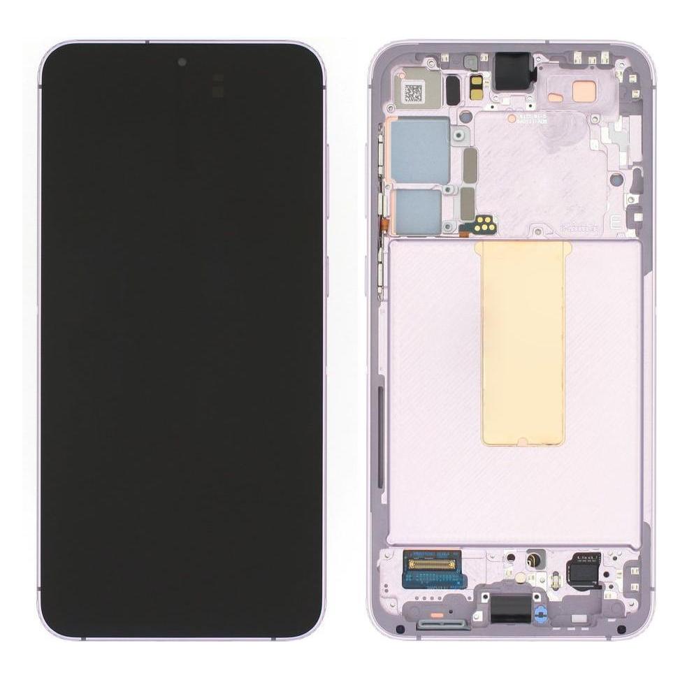 Samsung LCD + Touch + Frame für S916B Galaxy S23+ - pink (Display, Samsung Galaxy S23+) (GH82-30477D)