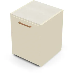 Brabura CT 60 Arbeitsmodul - Iron Frost / Perle Blanche / Holzgriff