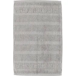 Noblesse Handtuch 30 x 50 cm silberfarben