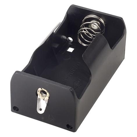 Tru Components BH-111-1D Batteriehalter 1x Mono (D) Lötanschluss (BH-111-1D)