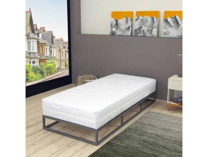 Matelas 100x200 cm 7 zones Ressort ensaché epaisseur 20 cm H2