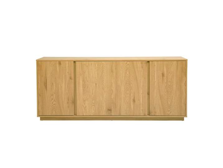Buffet scandinave finition bois chêne 4 portes L180 cm MILLOR