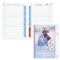 ROTH Hausaufgabenheft Disney Frozen für clevere Faule liniert DIN A5