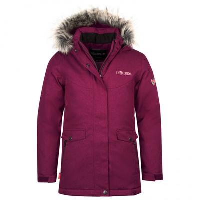 Trollkids - Girl's Oslo Coat XT - Mantel Gr 92 lila
