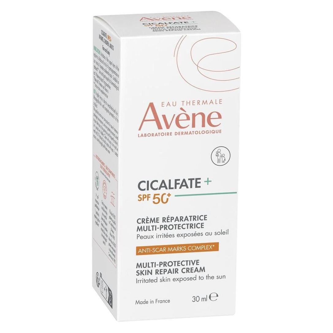 Avène Cicalfate + Multischützende Hautreparatur-Creme (30 ml, SPF 50+) (P0005386)
