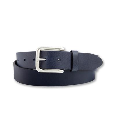 Ledergürtel BERND GÖTZ "Ledergürtel für markante, männliche Mode", Herren, Gr. 80, blau, Rindsleder, Gürtel Ledergürtel