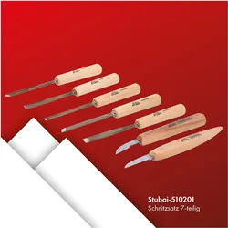 Stubai, Mehrzweckmesser, Schnitzersatz, 7-teilig