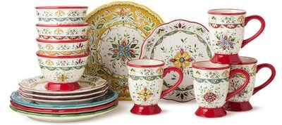 Certified International Provence 16 Piece Dinnerware Set, Service for 4