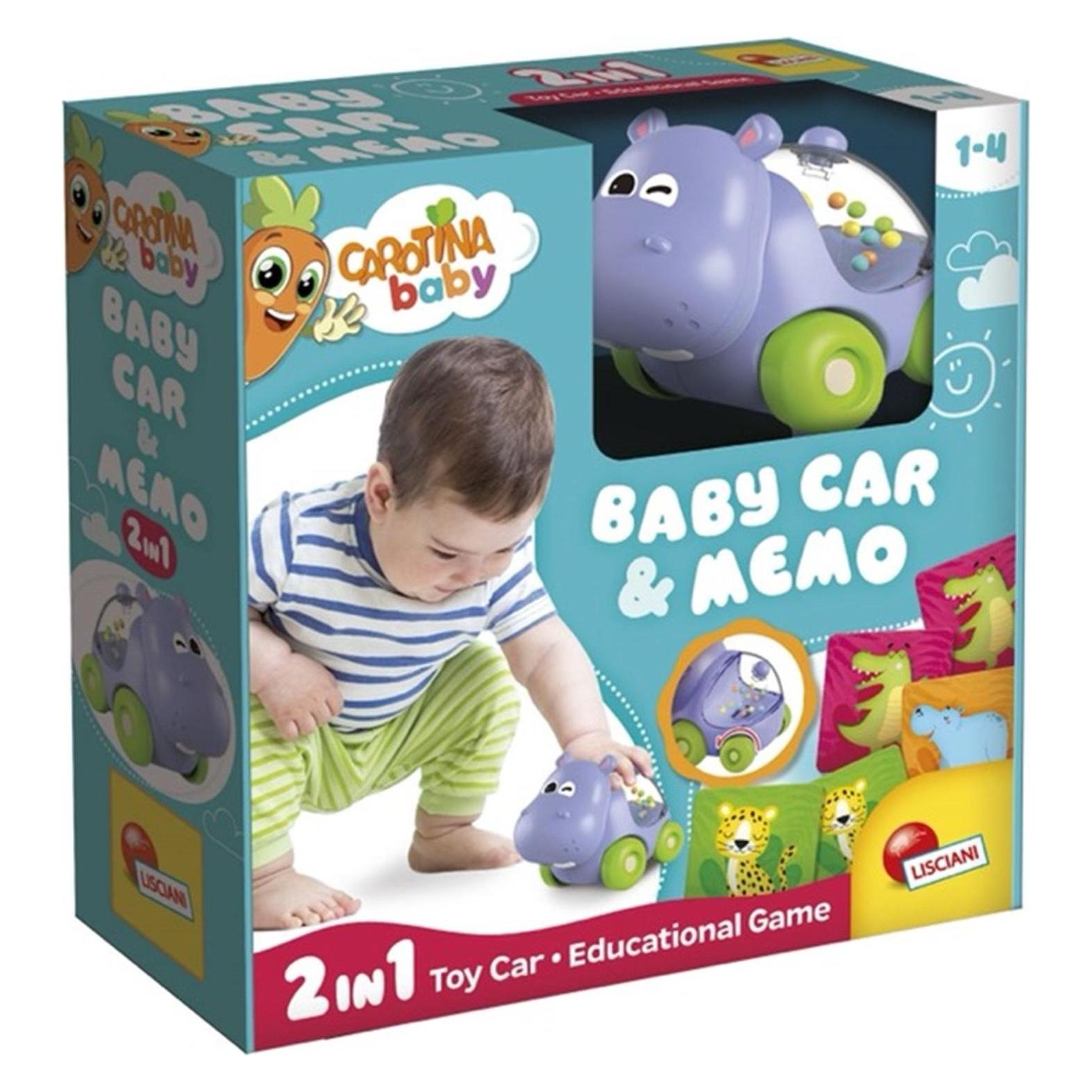 Lisciani Carotina Baby Hippo Car & Memo (304-102273)