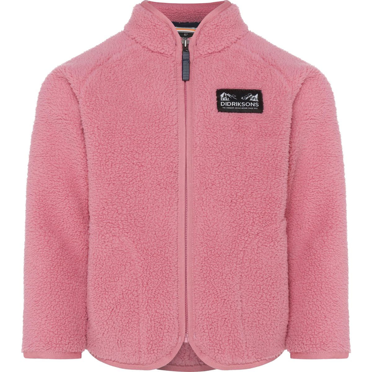 Didriksons Gibbs Kids Fullzip 2 heather pink (380) 100 505577380100