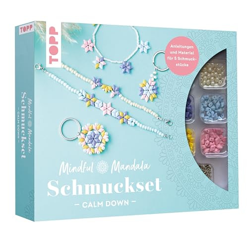 Mindful Mandala Sieradenset voor het maken van 5 sieraden met diverse kralen en accessoires