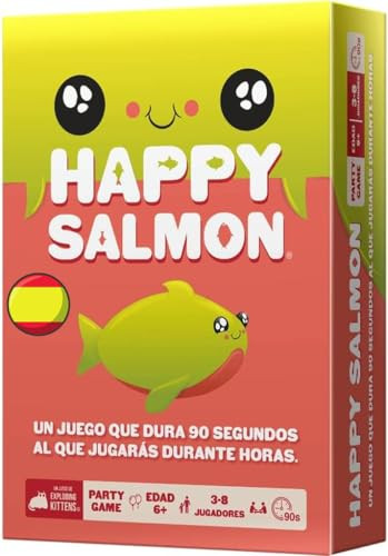 Exploding Kittens - Gelukkige zalm - Spaans kaartspel