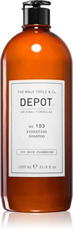 DEPOT 100 HAIR CLEANSING NO. 103 HYDRATING SHAMPOO shampoing hydratant 1000 ml
