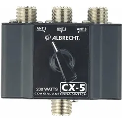 Midland Antennenumschalter CX-5 3-Wege Antennenschalter 7402, Walkie Talkie