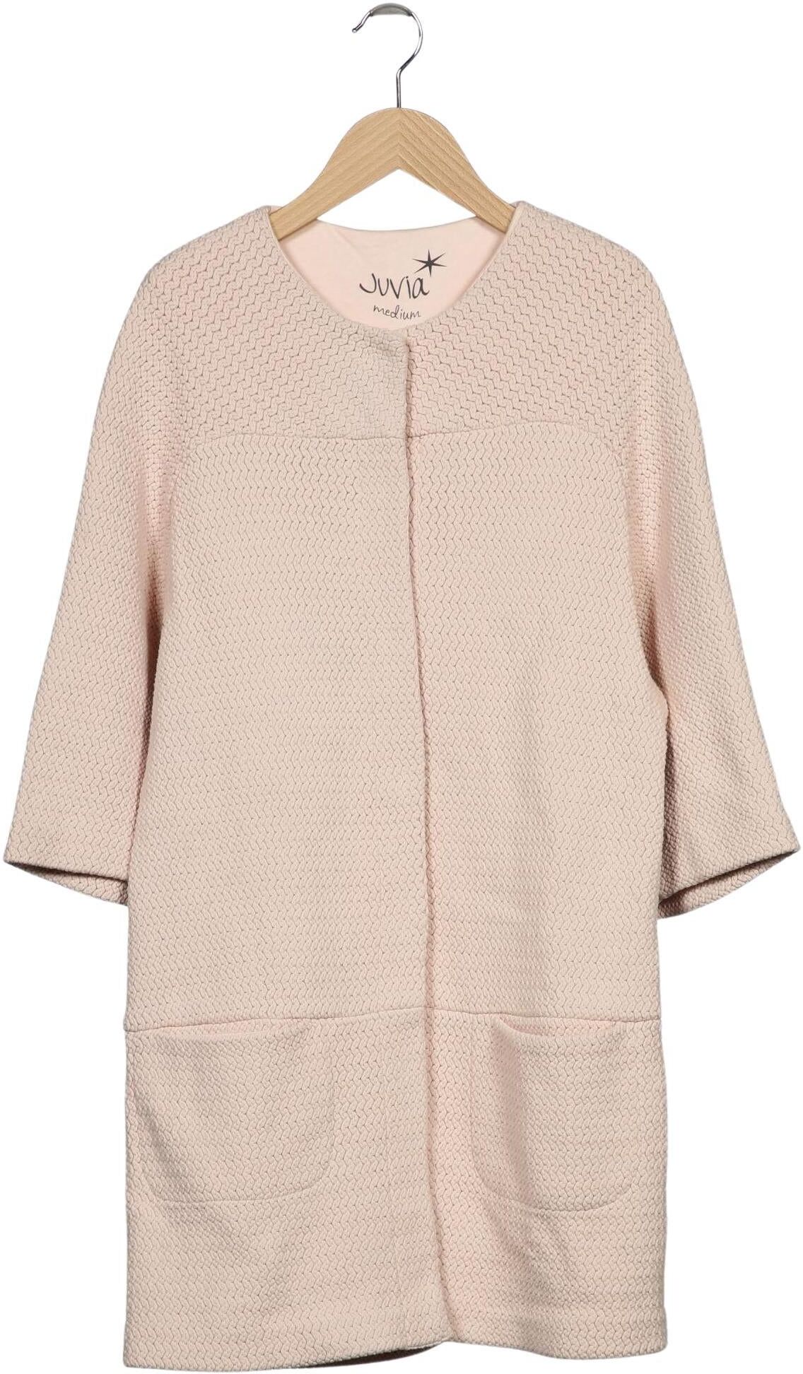 Juvia Damen Mantel, Pink, Gr. M, Synthetik / Baumwolle - Second Hand