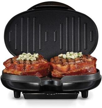 Proctor Silex Black Compact Electric Grill