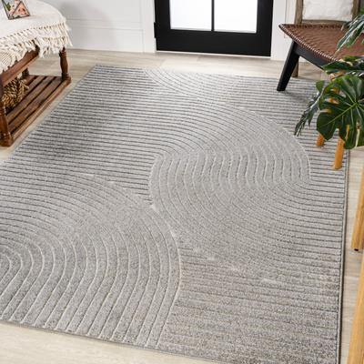 JONATHAN Y Odense Minimalist Curve Geometric Area Rug