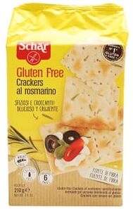 Schar Crackers Al Rosmarino Sem Glúten 210g