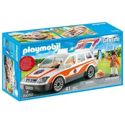 PLAYMOBIL® 70050 City Life Notarzt-PKW mit Licht und Sound