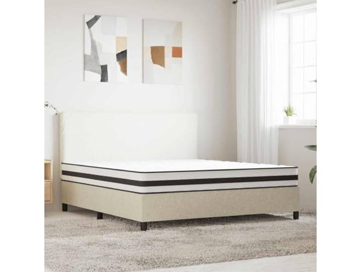 LPERTGFHU Bonnell-Federkern Matratze Mittel 180x200 cm, Atmungsaktiv Punktelastische Unterstützung, Abnehmbarer Bezug, Für alle Schlafpositionen