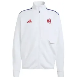 adidas Frankreich Rugby Trainingsjacke Herren - white - 3XL