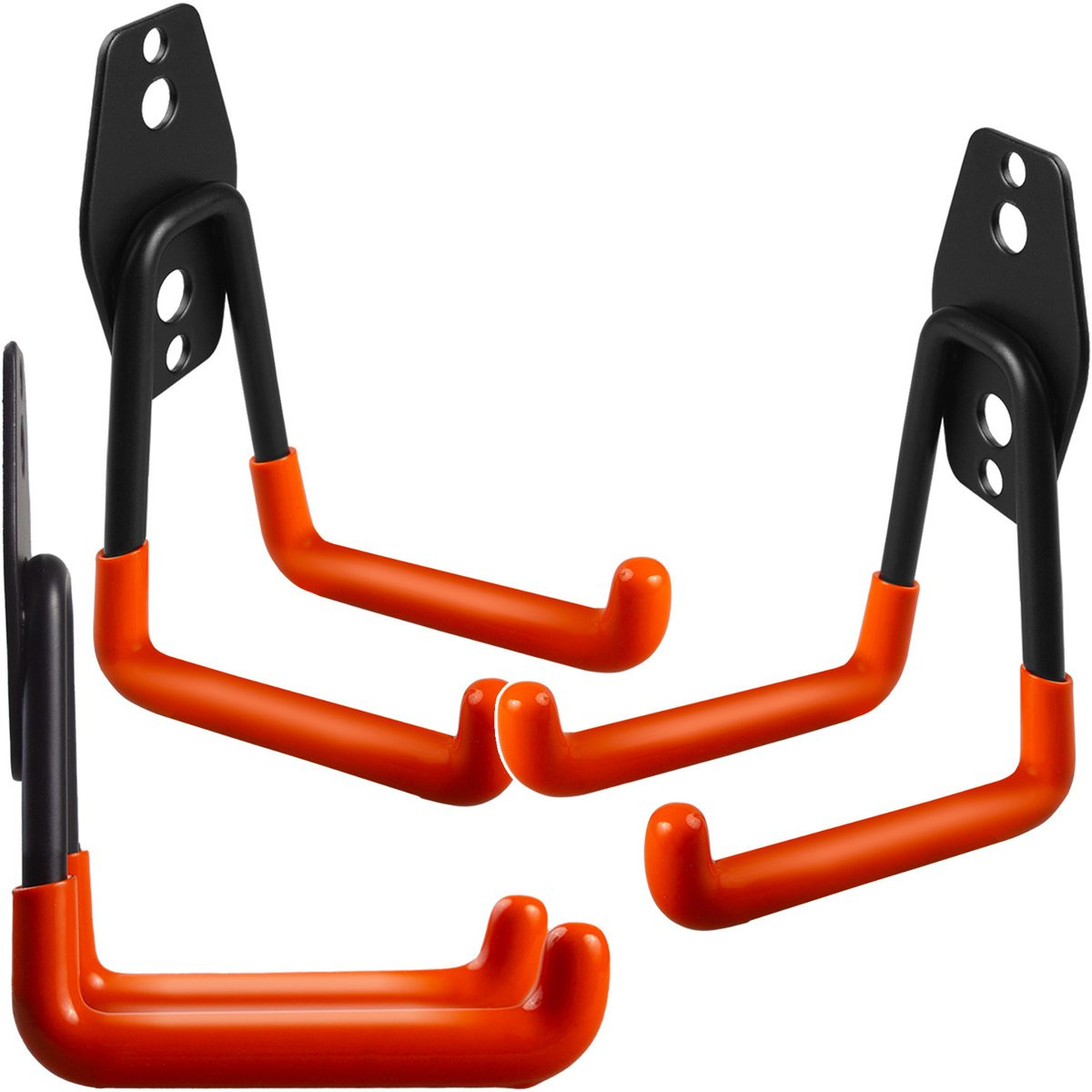 Maclean MC-442 Ophanghaken 3 stuks Wandmontage Maximale belasting 70 kg