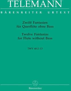 Bärenreiter Telemann Fantasien TWV 40:2-13