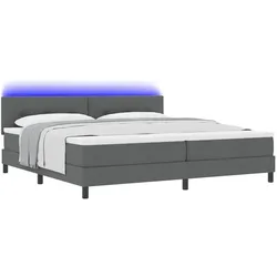vidaXL, Boxspringbett, Bettmatratze (200 x 200 cm)