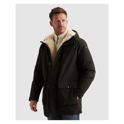 Langjacke PME LEGEND, Herren, Gr. XXL, schwarz, Web, Obermaterial: 66% Baumwolle, 34% Nylon, normal Po-bedeckend, Jacken Langjacke, Aufgesetzte Taschen mit seitlichem Eingriff