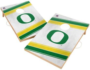 Skip's Garage Oregon Ducks 2x4 Tailgate Cornhole Boards