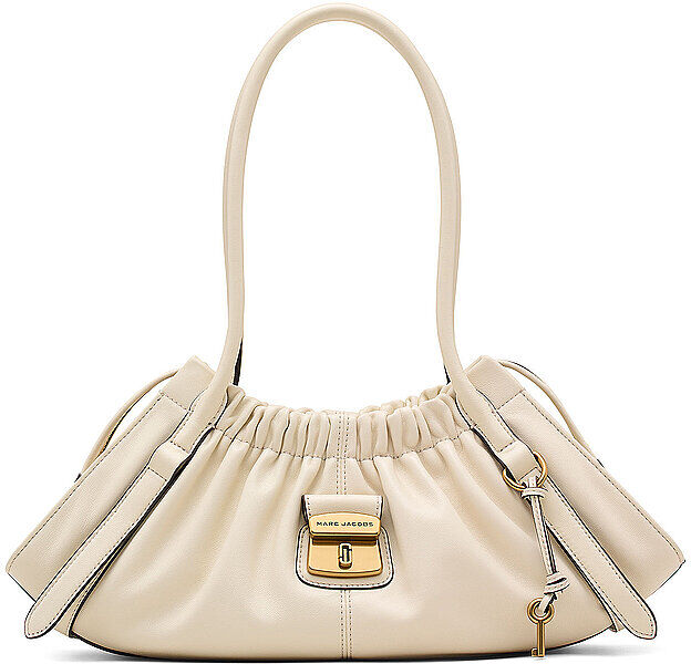 Marc JACOBS Ledertasche - Schultertasche THE SATCHEL creme EG