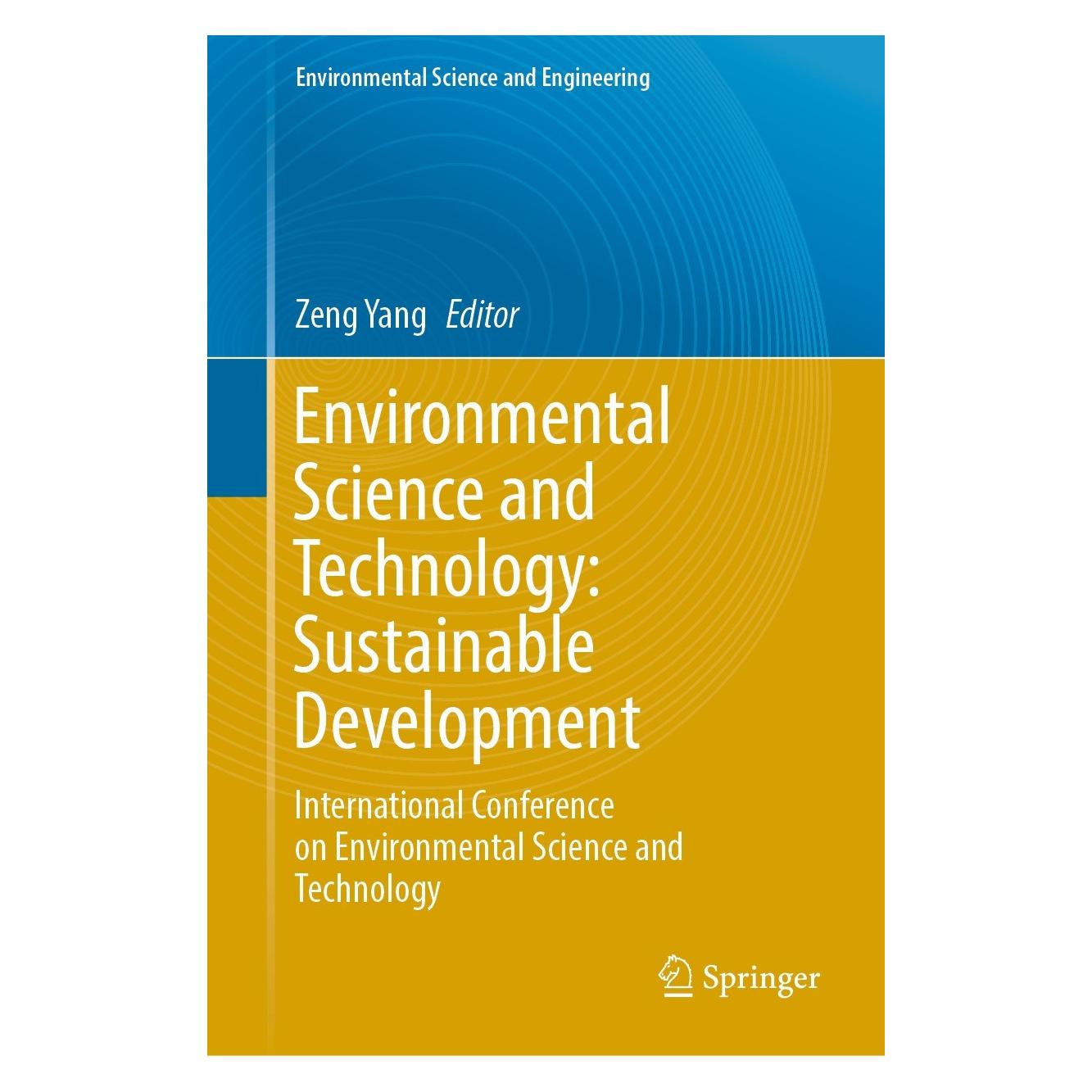 Springer Environmental Science and Technology: S (Englisch, Hardcover, Zeng Yang) (9783031274305)