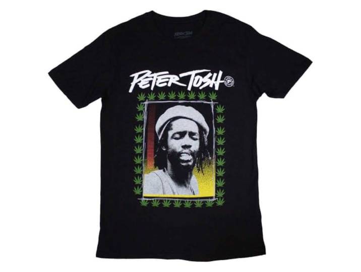 Peter Tosh Leaf Frame T Shirt S