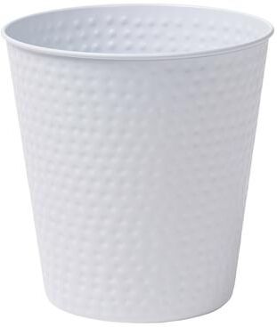 happimess Axel Modern Minimalist Hammered Steel 2-Gallon Wastebasket